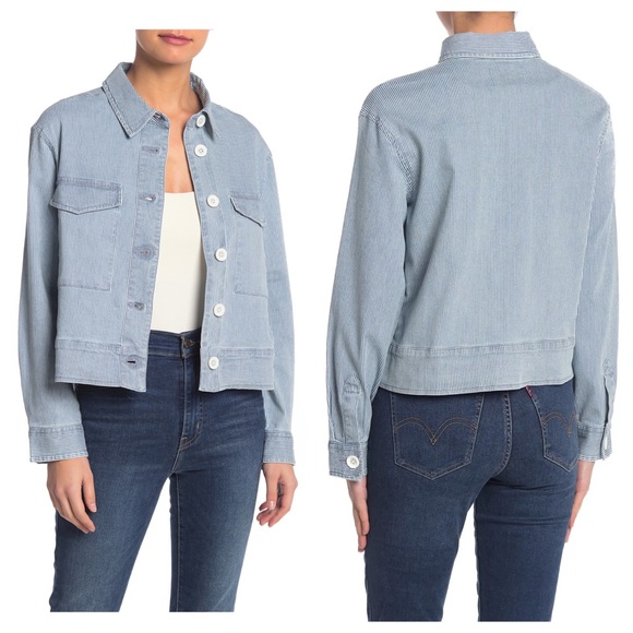 Caslon Jackets & Blazers - Caslon Railroad Stripe Jacket